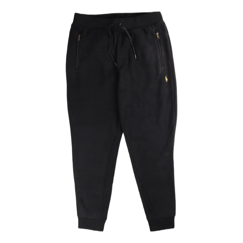 Lunar New Year Fleece Jogger Pant Polo Black