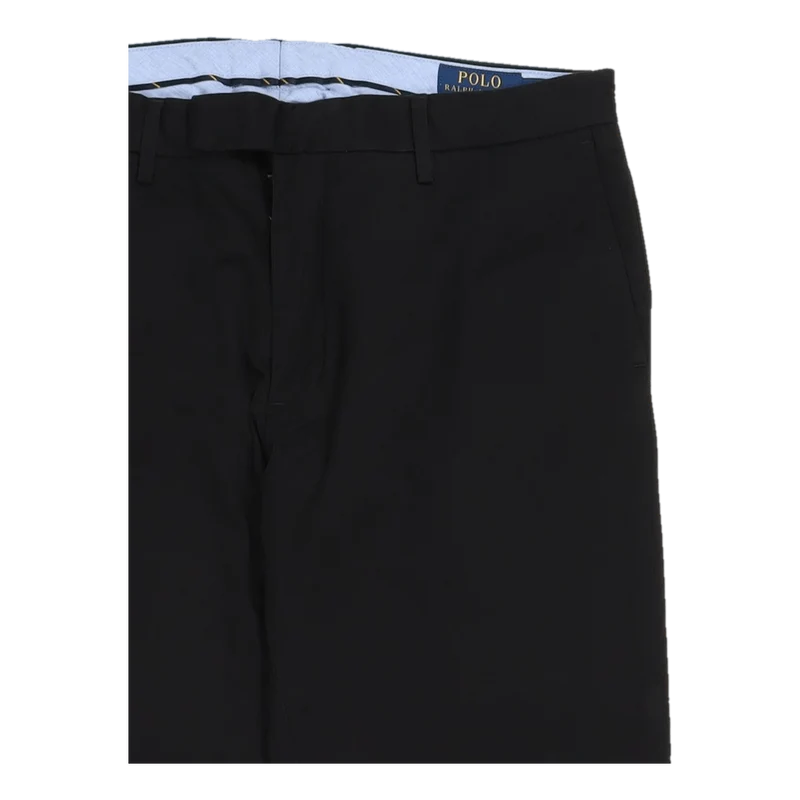 Stretch Slim Fit Chino Pant Polo Black
