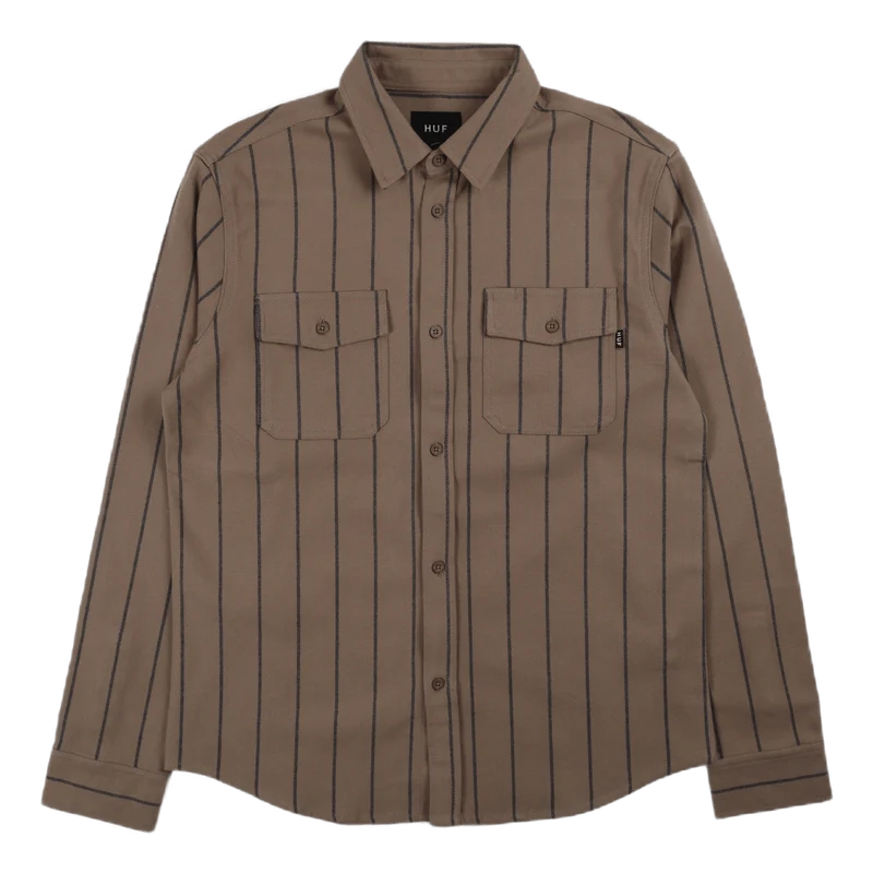Issue Stripe Flannel Walnut
