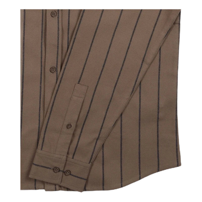 Issue Stripe Flannel Walnut