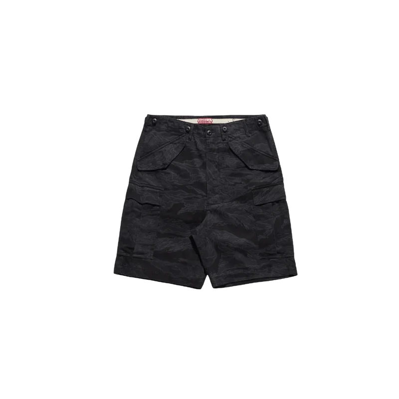 Tigerstripe Loose Cargo Shorts Subdued Night