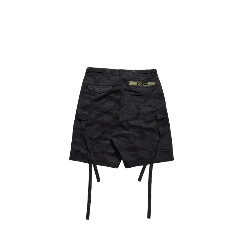 Tigerstripe Loose Cargo Shorts Subdued Night