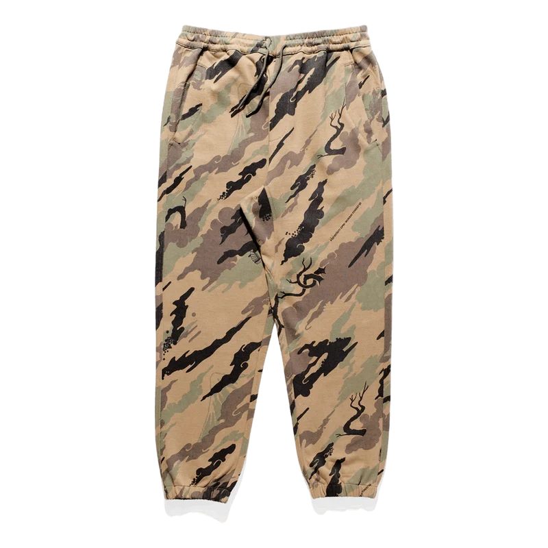Camo Sweatpants Organic Cotton Woodland