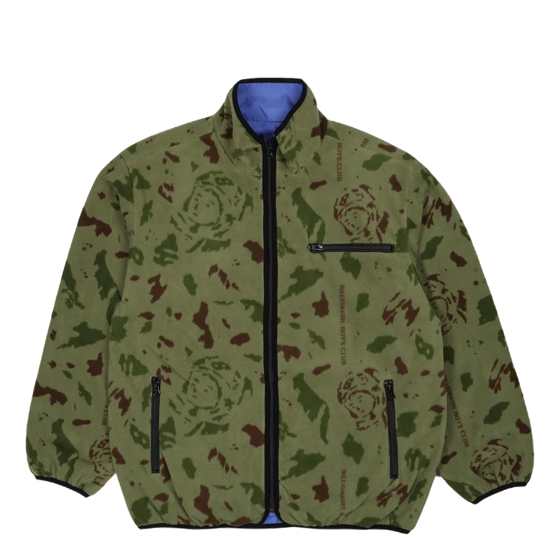 Reversible Fleece Jacket Purple