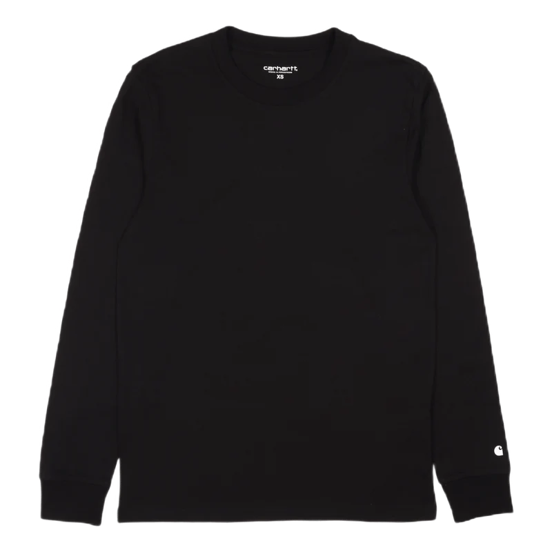 L/s Base T-shirt Black / White