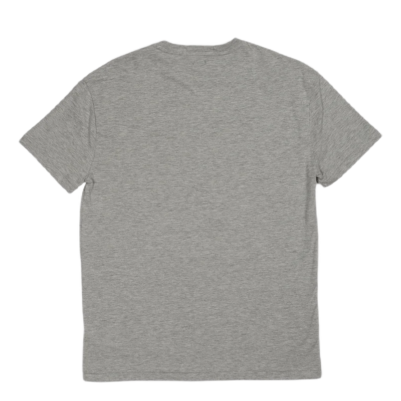 Classic Fit American Flag T-Shirt Andover Heather