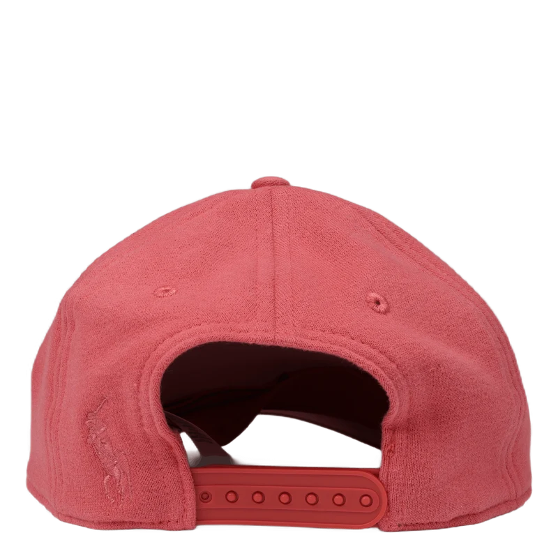 Logo Fleece Ball Cap Adirondack Berry