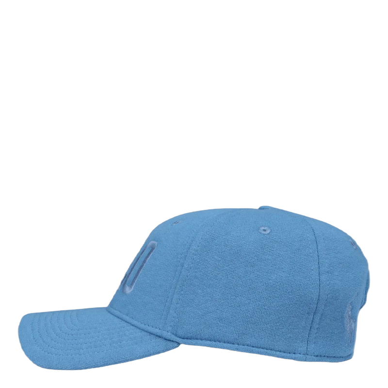 Logo Fleece Ball Cap Retreat Blue