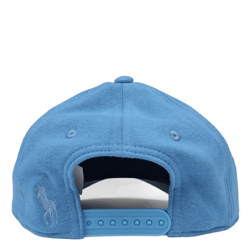 Logo Fleece Ball Cap Retreat Blue