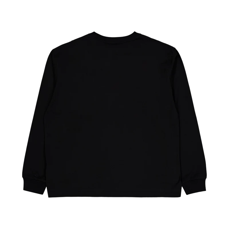 Long Tee Pocket Black