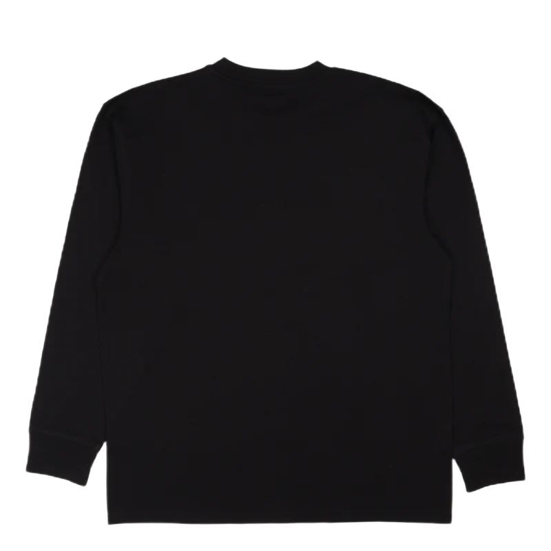 L/s American Script T-shirt Black