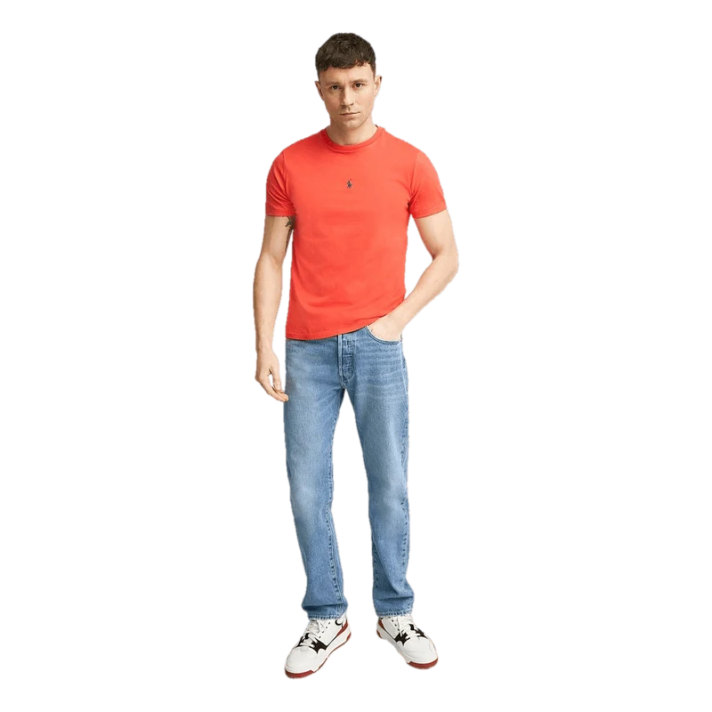 Polo Ralph Lauren Custom Slim Fit Jersey Crewneck T-Shirt