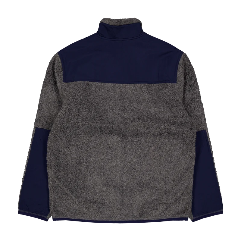 Wind-Blocking Hybrid Jacket Barclay Heather/Newport Navy
