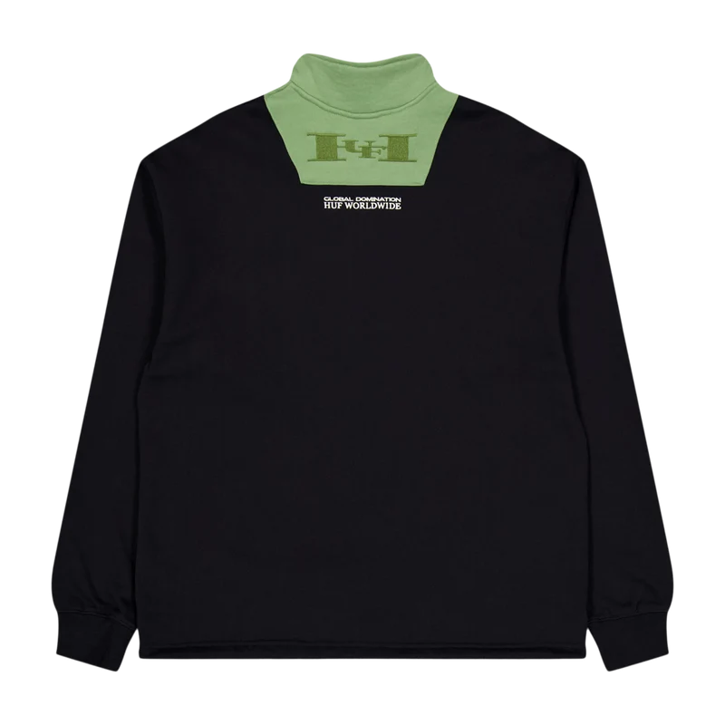 Harrison 1/4 Zip Fleece Black