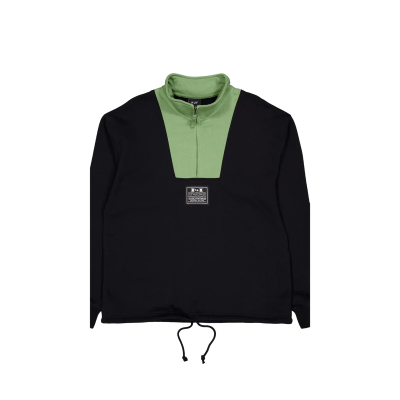 Harrison 1/4 Zip Fleece Black
