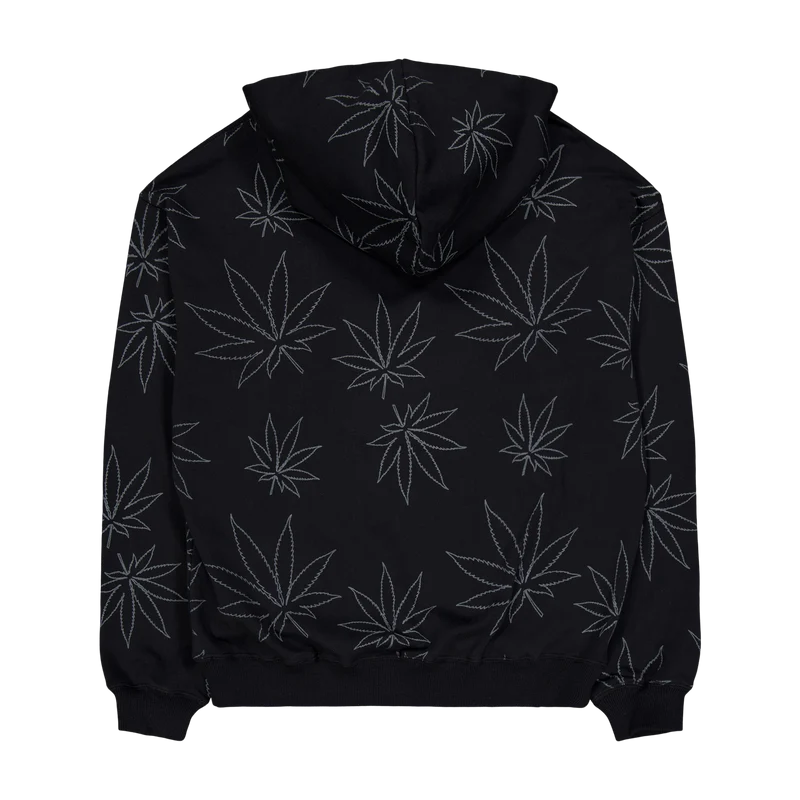 Plantlife Fleece Hoodie Black