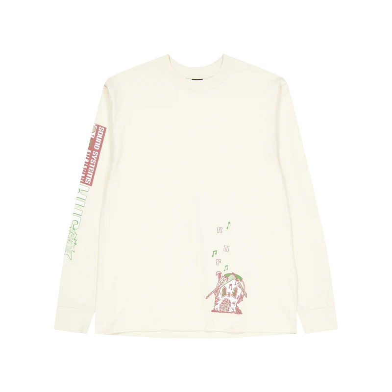 Sound Systems L/s Tee Bone
