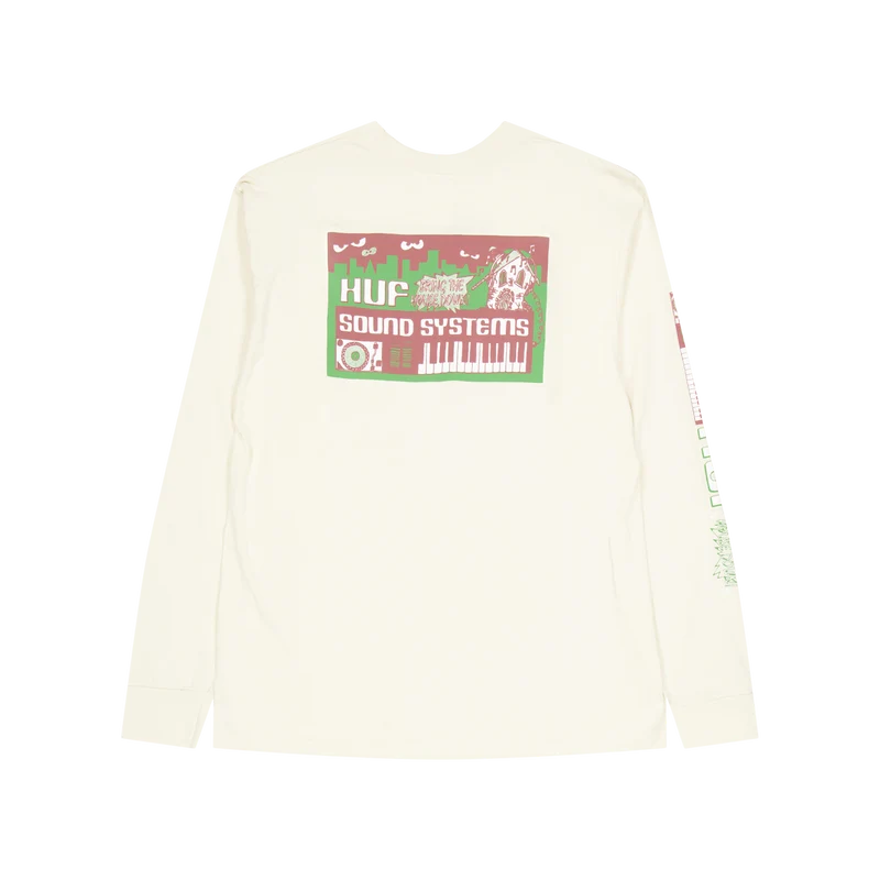 Sound Systems L/s Tee Bone