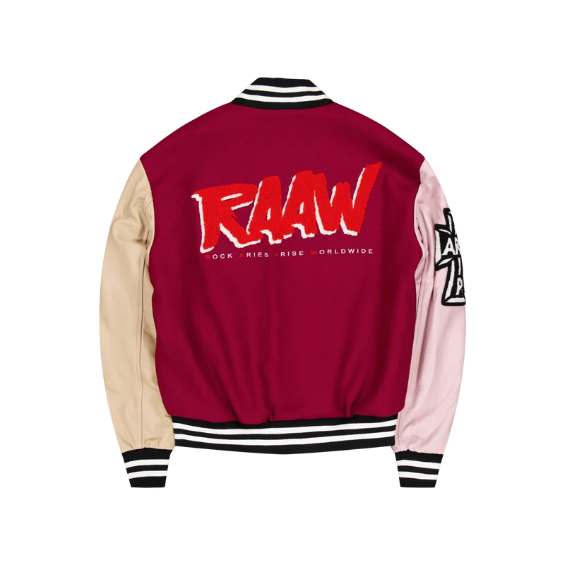Varsity Jacket Burgundy