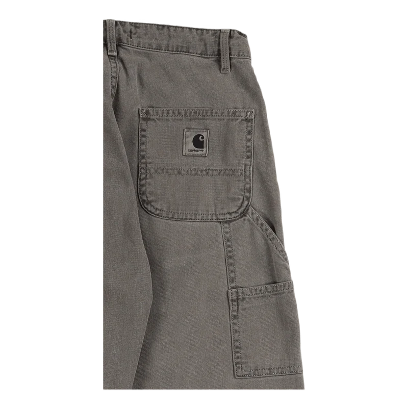 W' Pierce Pant Straight Black