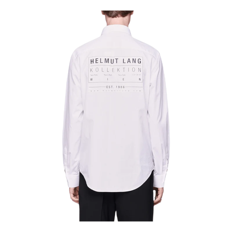 Patched Shirt White