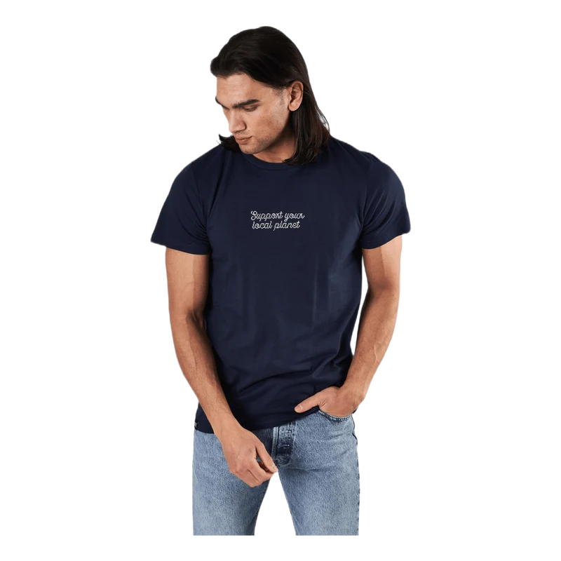 T-shirt Stockholm Cross Stitch Navy