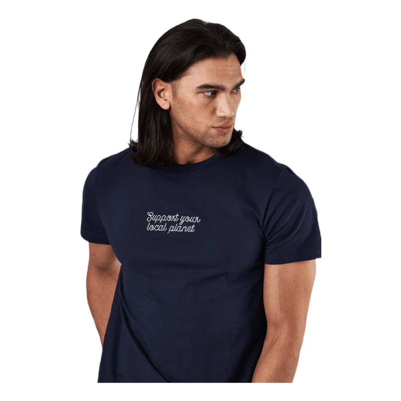 T-shirt Stockholm Cross Stitch Navy