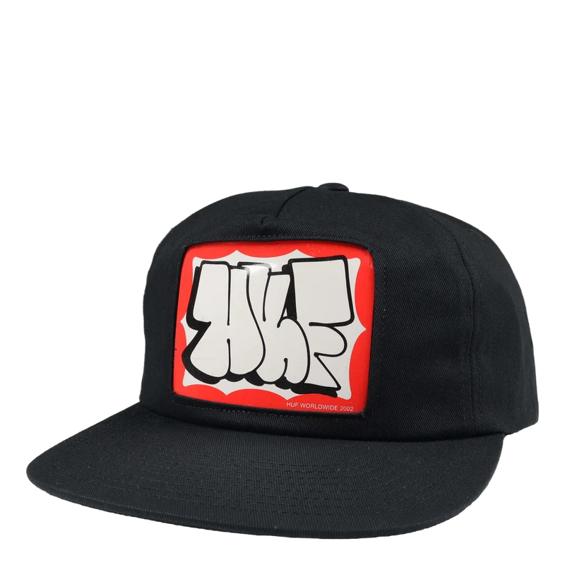Huf One Window Snapback Black