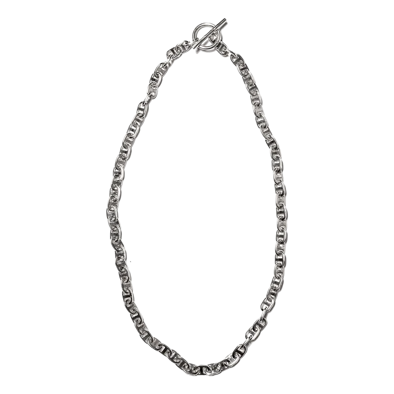 Chain Link Necklace 7mm Silver 925