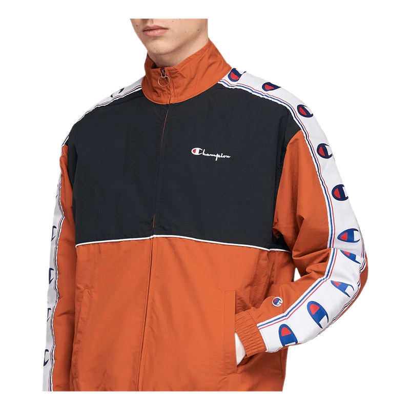 Full Zip Top Orange