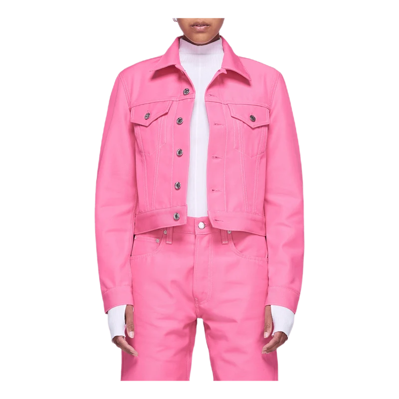 Masc Trucker Jacket Pink
