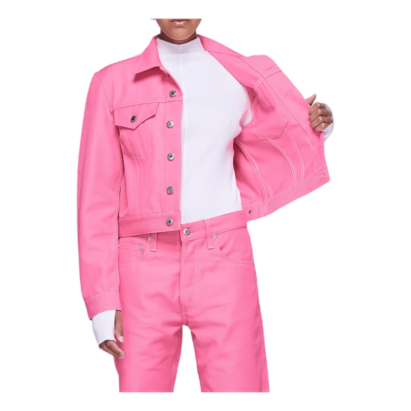 Masc Trucker Jacket Pink