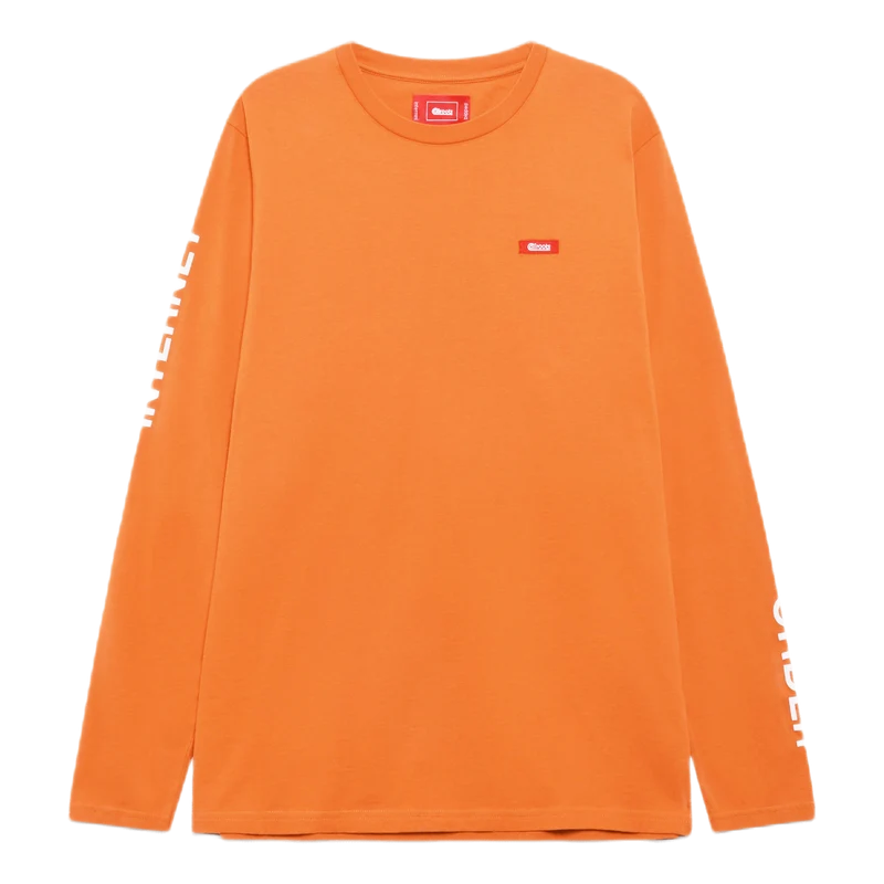 Bogo Long Sleeve Tee Orange