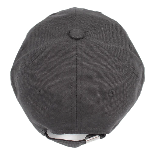 Canvas Script Cap Cotton Canva Black / White