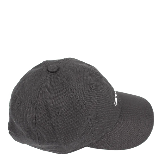 Canvas Script Cap Cotton Canva Black / White