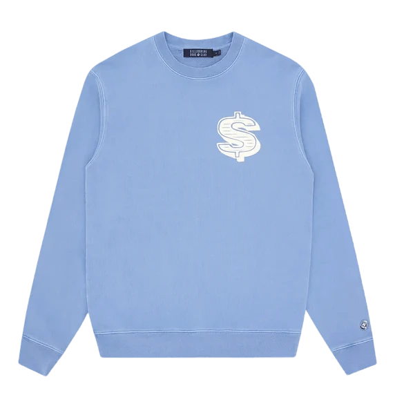 Dollar Logo Crewneck Blue