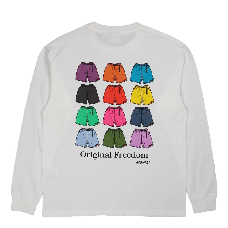 Shorts L/s Tee White