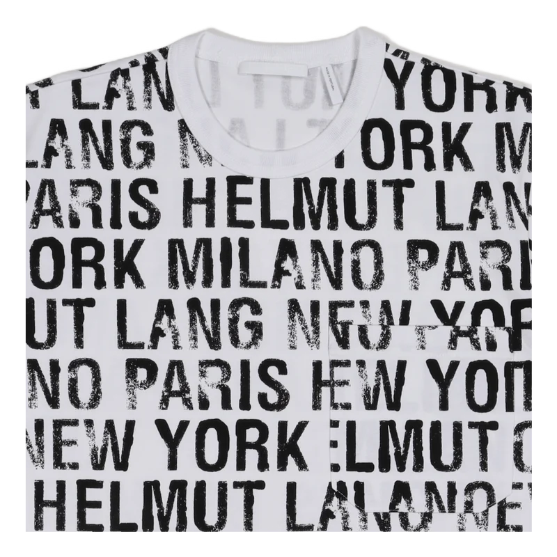 All Over Tee.all Ove White