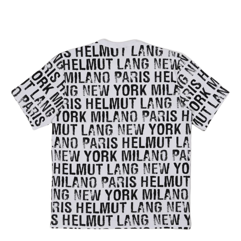 All Over Tee.all Ove White