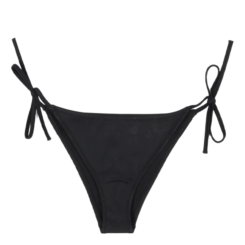 String Side Tie Cheeky Bikini Pvh Black