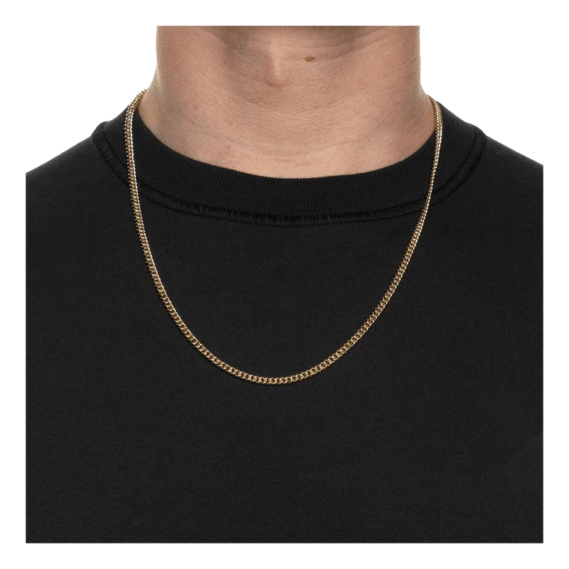 Curb Chain 4mm 14k Gold Filled