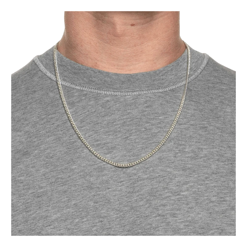 Curb Chain 4mm Silver 925