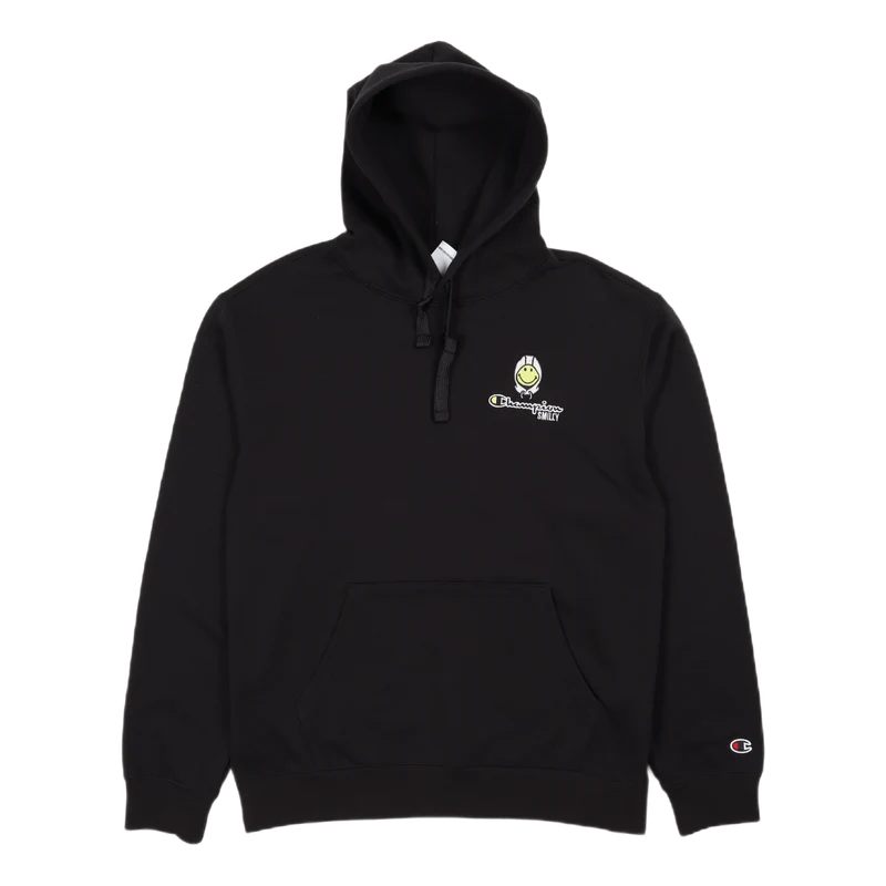 Champion X Smiley - Hooded Ful Black Beauty