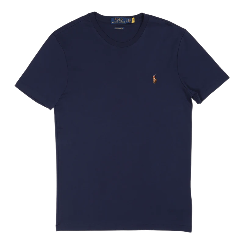 Custom Slim Fit Soft Cotton T-Shirt Refined Navy