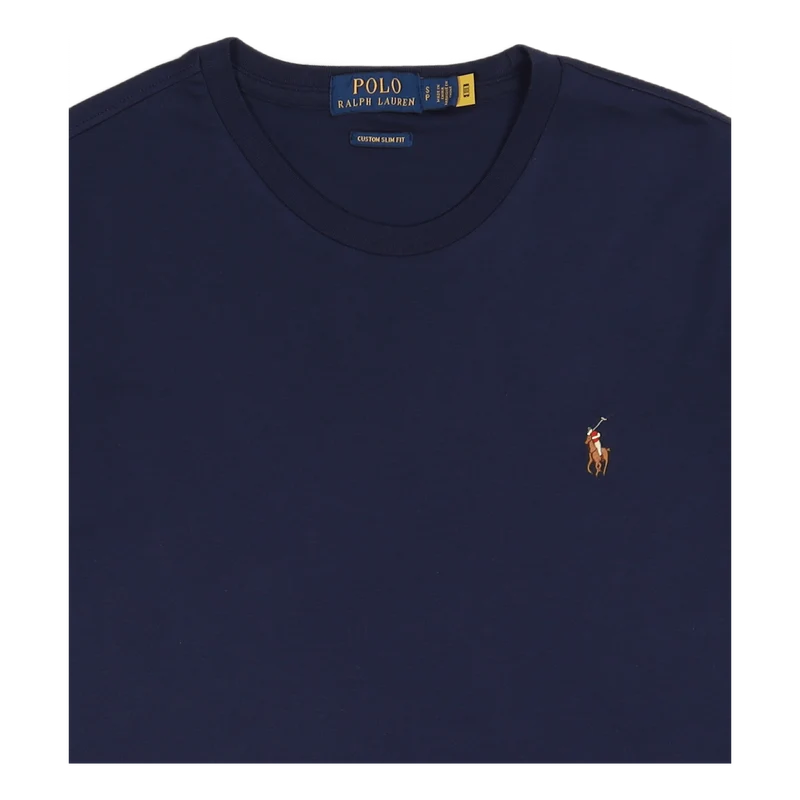Custom Slim Fit Soft Cotton T-Shirt Refined Navy