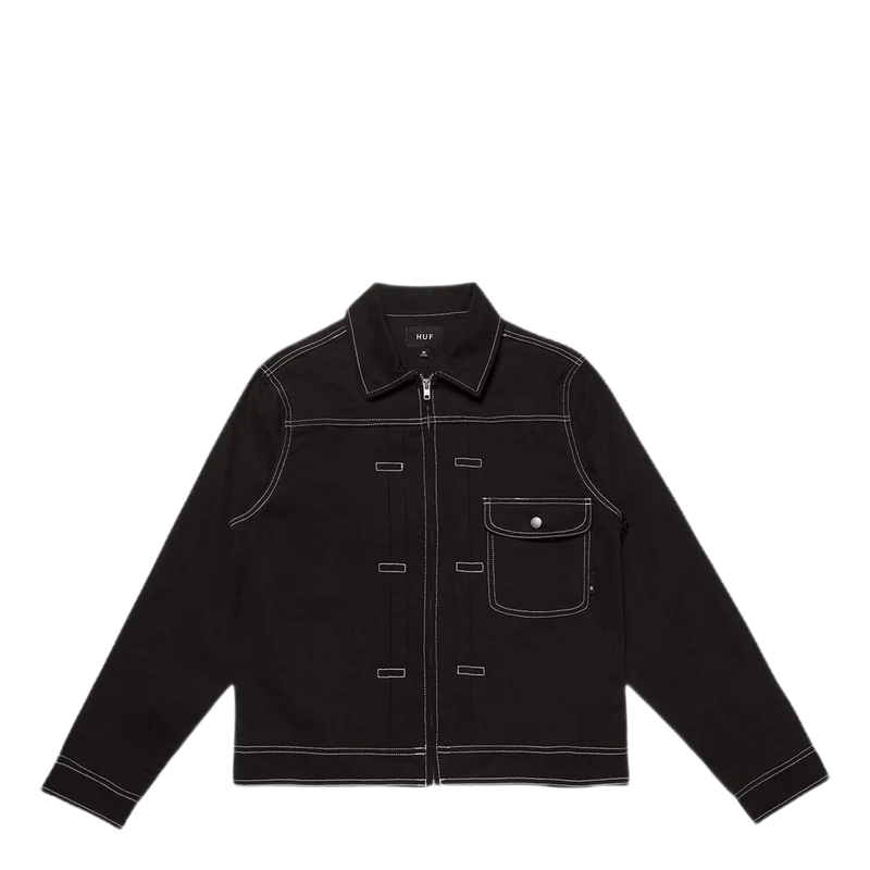 Lincoln Trucker Jacket Black