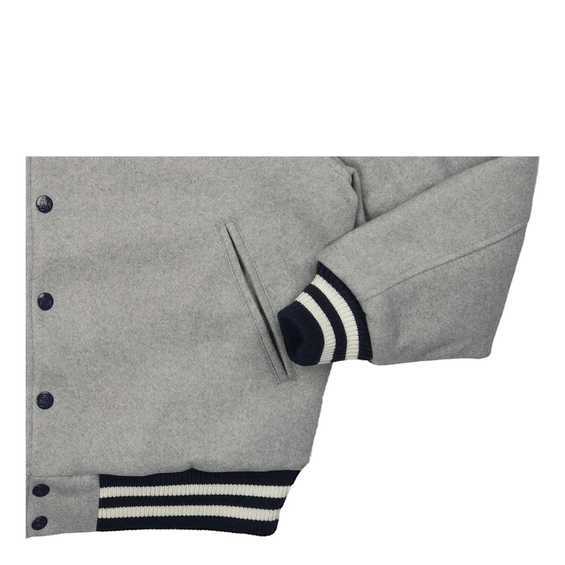Astro Varsity Jacket Grey