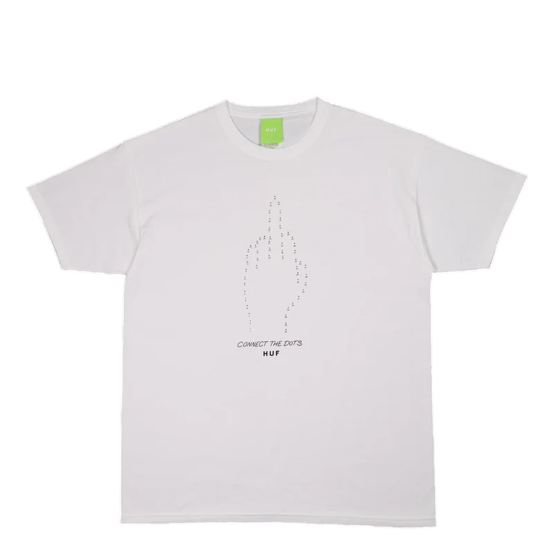 Connect The Dots S/s Tee White