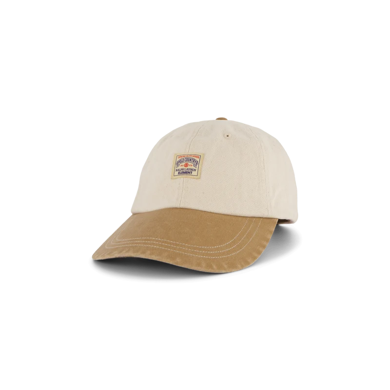 Polo x Element Twill Ball Cap Ecru/Rustic Tan