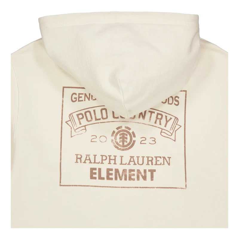 Polo x Element Fleece Hoodie Ecru